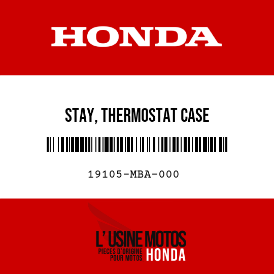 image de 19105-MBA-000 STAY, THERMOSTAT CASE