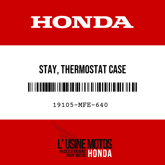 image de 19105-MFE-640 STAY, THERMOSTAT CASE