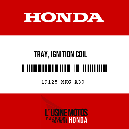 image de 19125-MKG-A30 TRAY, IGNITION COIL