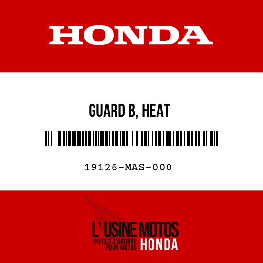 image de 19126-MAS-000 GUARD B, HEAT