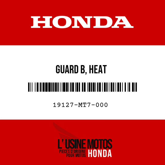image de 19127-MT7-000 GUARD B, HEAT