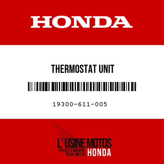 image de 19300-611-005 THERMOSTAT UNIT