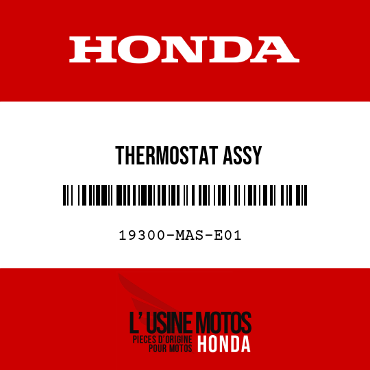 image de 19300-MAS-E01 THERMOSTAT ASSY