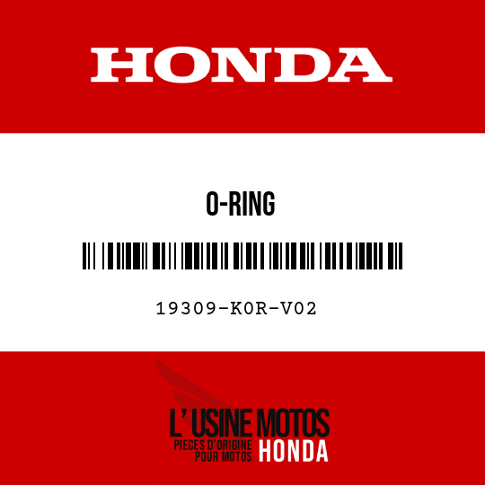 image de 19309-K0R-V02 O-RING