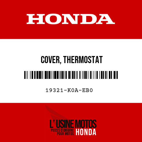 image de 19321-K0A-EB0 COVER, THERMOSTAT