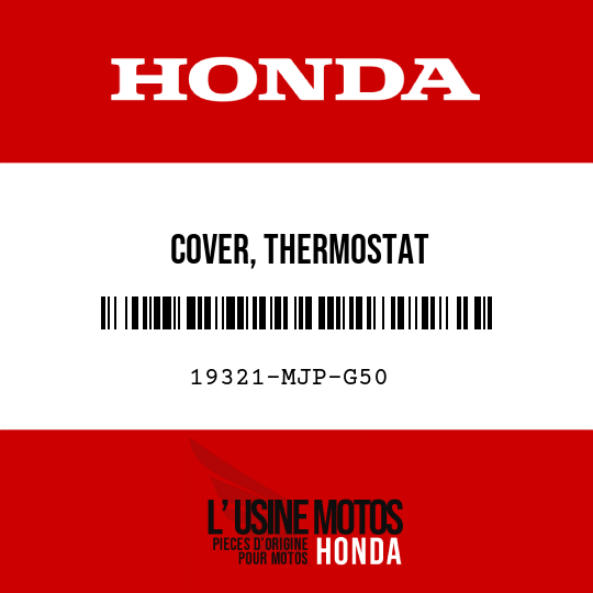 image de 19321-MJP-G50 COVER, THERMOSTAT