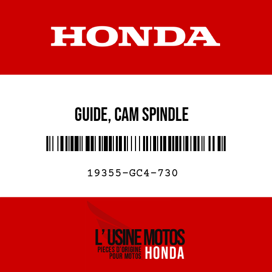 image de 19355-GC4-730 GUIDE, CAM SPINDLE