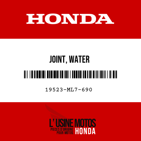 image de 19523-ML7-690 JOINT, WATER