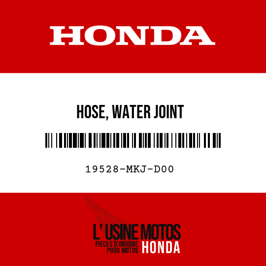 image de 19528-MKJ-D00 HOSE, WATER JOINT