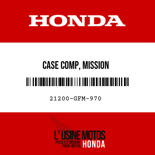 image de 21200-GFM-970 CASE COMP, MISSION
