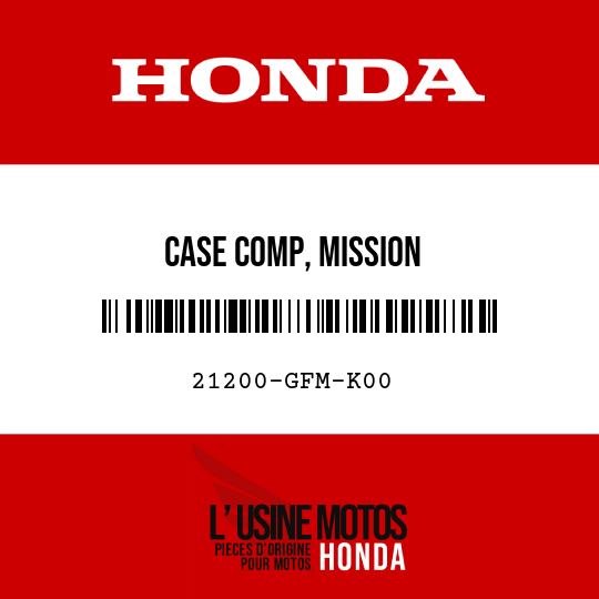 image de 21200-GFM-K00 CASE COMP, MISSION