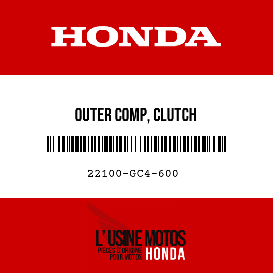 image de 22100-GC4-600 OUTER COMP, CLUTCH