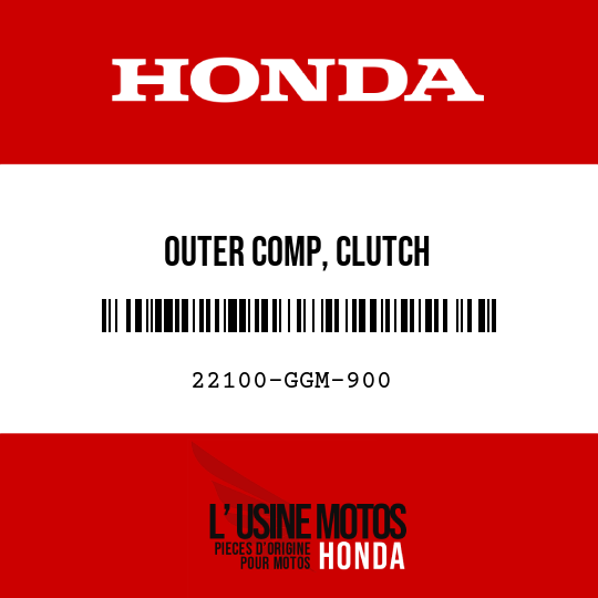 image de 22100-GGM-900 OUTER COMP, CLUTCH