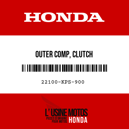 image de 22100-KPS-900 OUTER COMP, CLUTCH