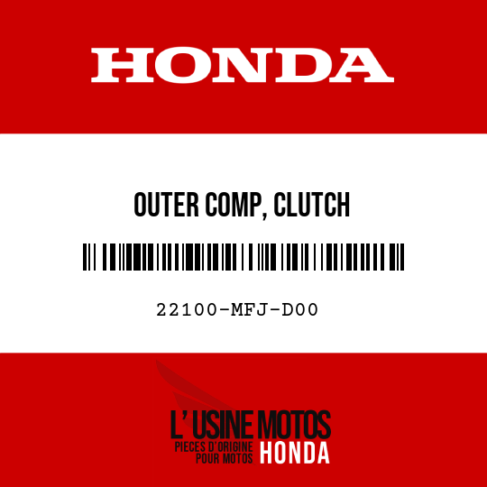 image de 22100-MFJ-D00 OUTER COMP, CLUTCH