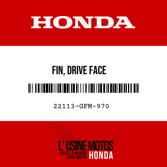 image de 22113-GFM-970 FIN, DRIVE FACE