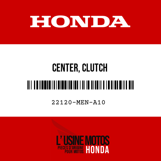 image de 22120-MEN-A10 CENTER, CLUTCH