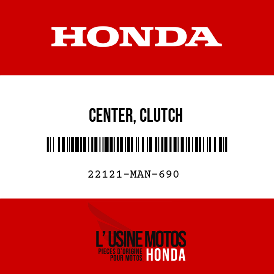 image de 22121-MAN-690 CENTER, CLUTCH