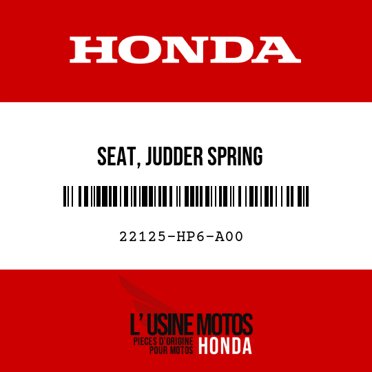 image de 22125-HP6-A00 SEAT, JUDDER SPRING