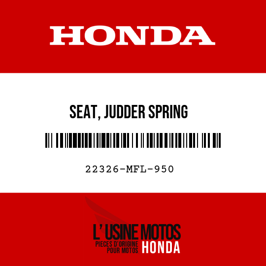 image de 22326-MFL-950 SEAT, JUDDER SPRING