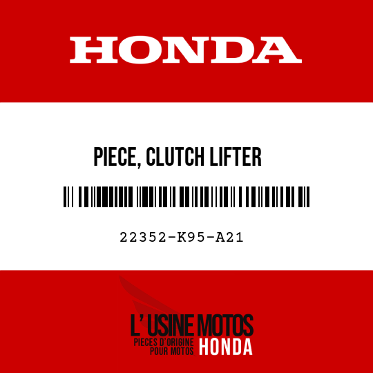 image de 22352-K95-A21 PIECE, CLUTCH LIFTER