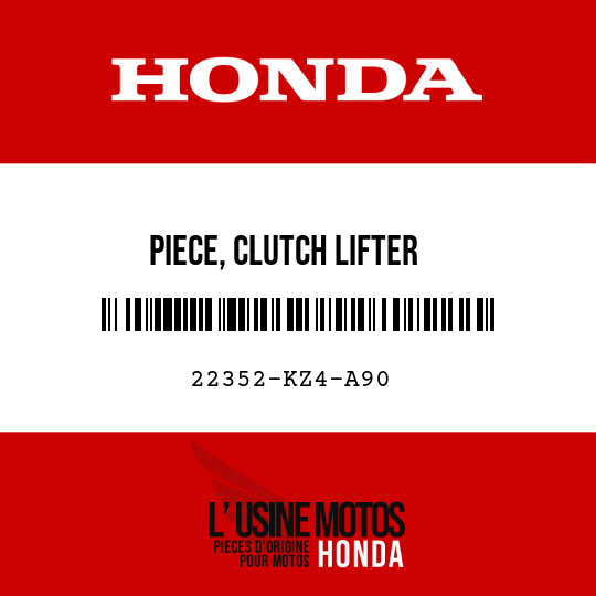 image de 22352-KZ4-A90 PIECE, CLUTCH LIFTER