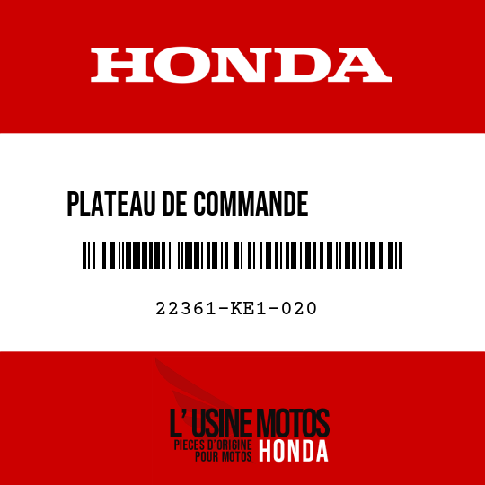 image de 22361-KE1-020 PLATEAU DE COMMANDE           D'EMBRAYAGE