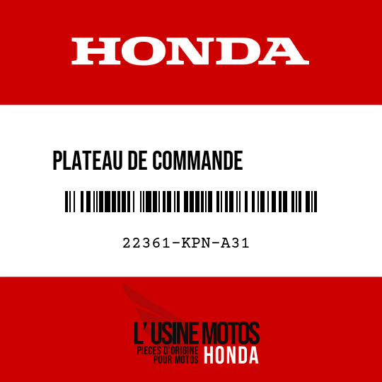 image de 22361-KPN-A31 PLATEAU DE COMMANDE           D'EMBRAYAGE