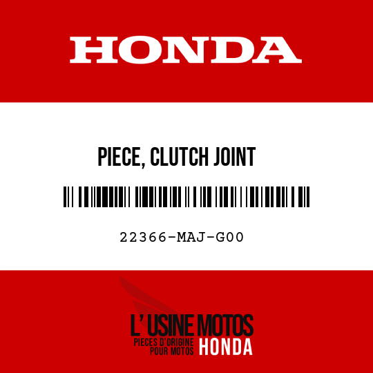 image de 22366-MAJ-G00 PIECE, CLUTCH JOINT