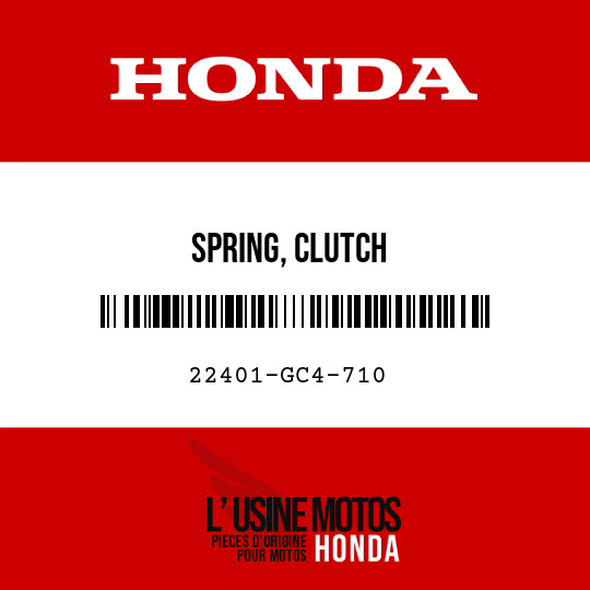 image de 22401-GC4-710 SPRING, CLUTCH