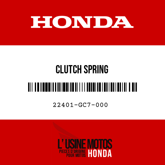 image de 22401-GC7-000 CLUTCH SPRING