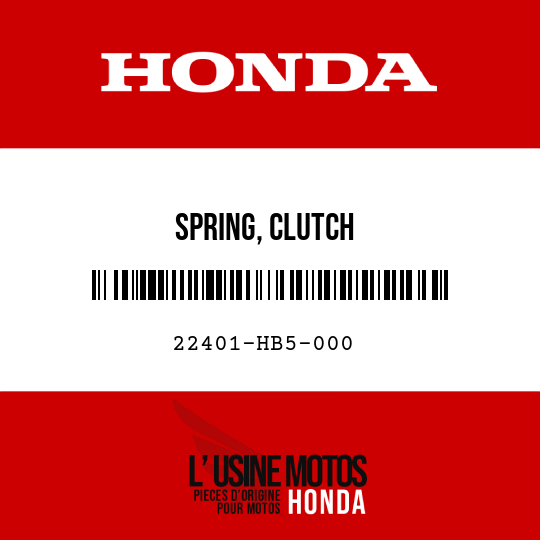 image de 22401-HB5-000 SPRING, CLUTCH