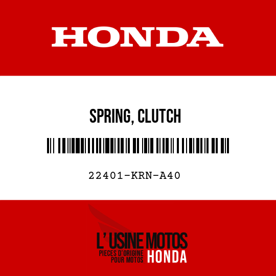 image de 22401-KRN-A40 SPRING, CLUTCH