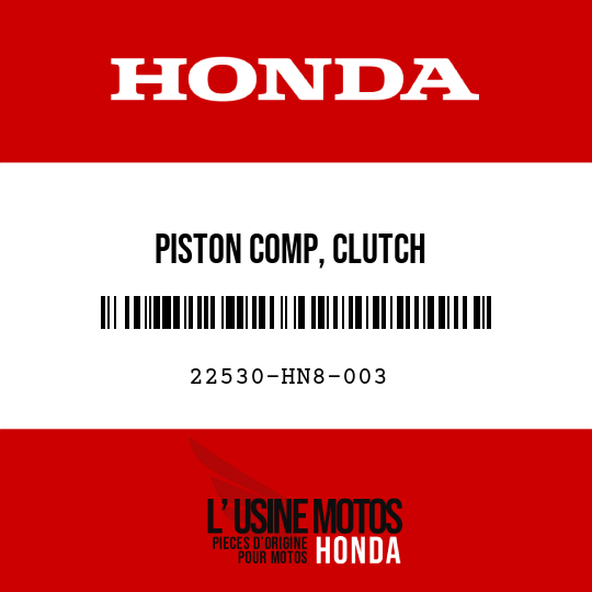image de 22530-HN8-003 PISTON COMP, CLUTCH