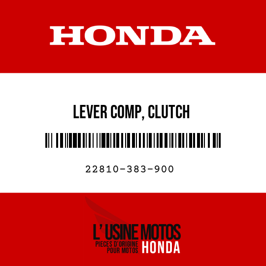 image de 22810-383-900 LEVER COMP, CLUTCH