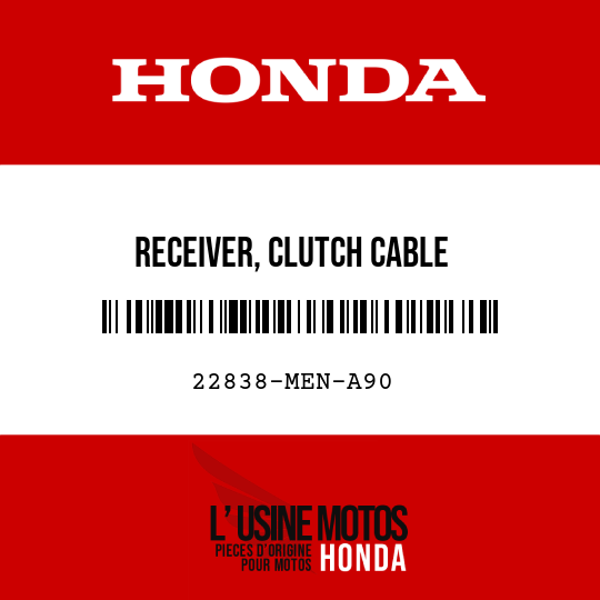 image de 22838-MEN-A90 RECEIVER, CLUTCH CABLE