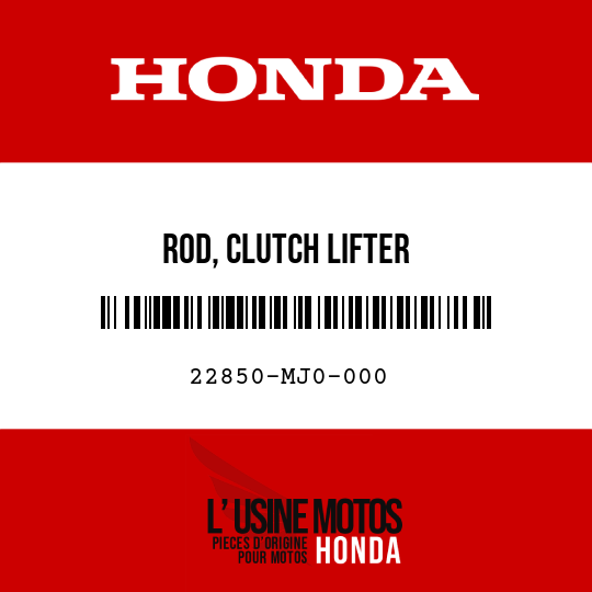 image de 22850-MJ0-000 ROD, CLUTCH LIFTER