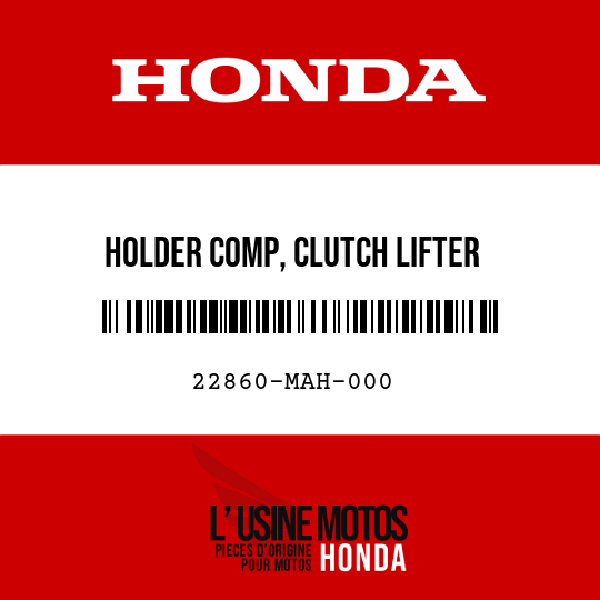 image de 22860-MAH-000 HOLDER COMP, CLUTCH LIFTER