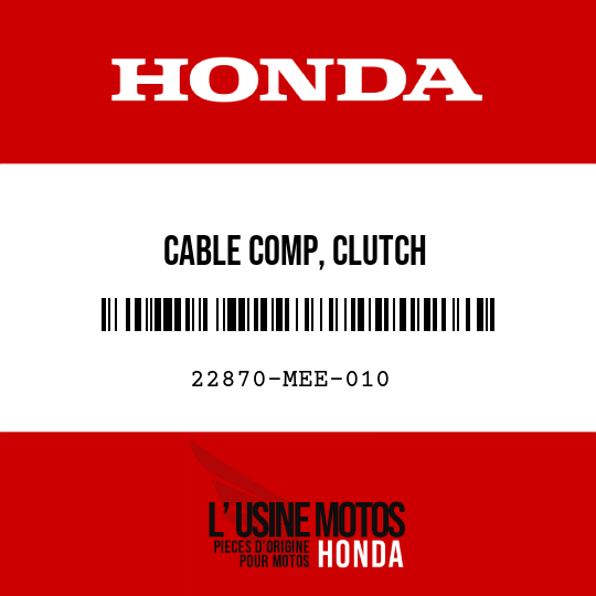 image de 22870-MEE-010 CABLE COMP, CLUTCH