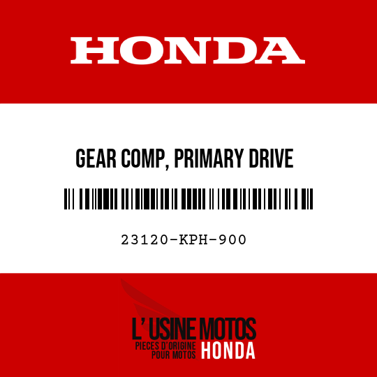 image de 23120-KPH-900 GEAR COMP, PRIMARY DRIVE