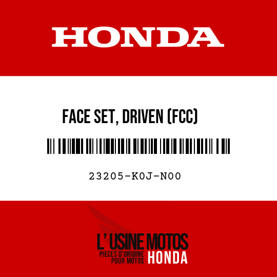 image de 23205-K0J-N00 FACE SET, DRIVEN (FCC)