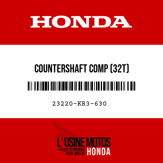 image de 23220-KR3-630 COUNTERSHAFT COMP (32T)