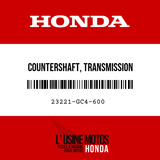image de 23221-GC4-600 COUNTERSHAFT, TRANSMISSION