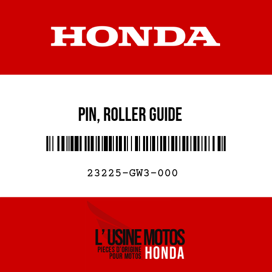 image de 23225-GW3-000 PIN, ROLLER GUIDE