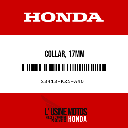 image de 23413-KRN-A40 COLLAR, 17MM