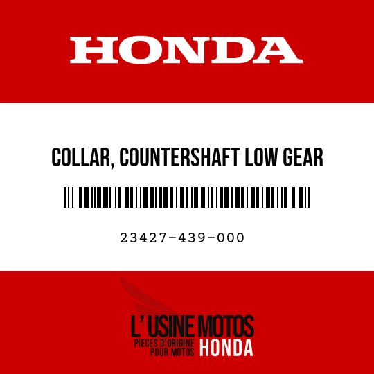 image de 23427-439-000 COLLAR, COUNTERSHAFT LOW GEAR