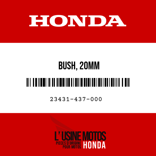 image de 23431-437-000 BUSH, 20MM