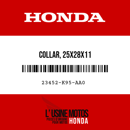 image de 23452-K95-AA0 COLLAR, 25X28X11