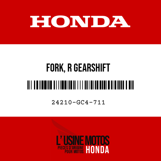 image de 24210-GC4-711 FORK, R GEARSHIFT