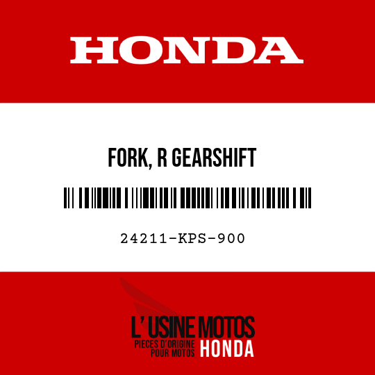 image de 24211-KPS-900 FORK, R GEARSHIFT